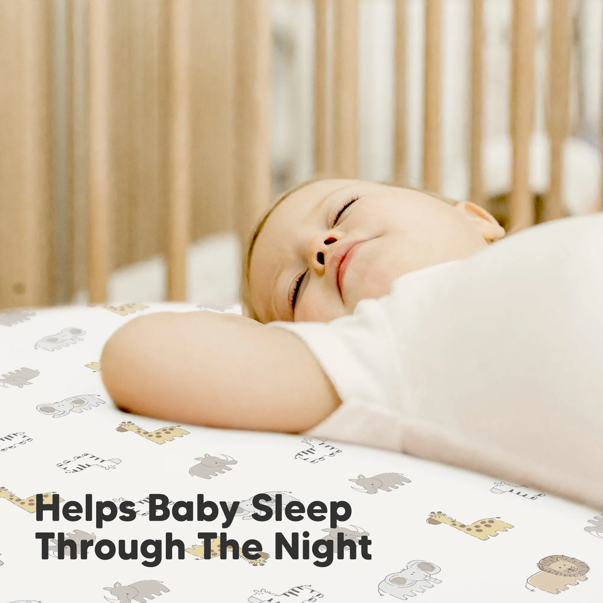 2-Pack Isla [Protect ] Waterproof Crib Sheets (KeaSafari)