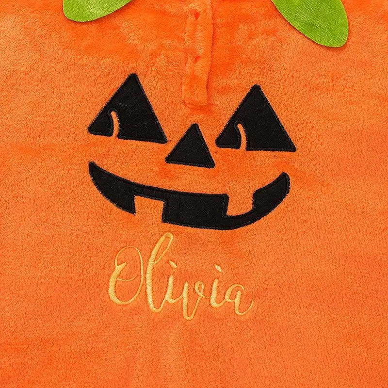 2021 New Children's Cute Pumpkin Top Halloween Costume Wholesale Baby Clothes Online