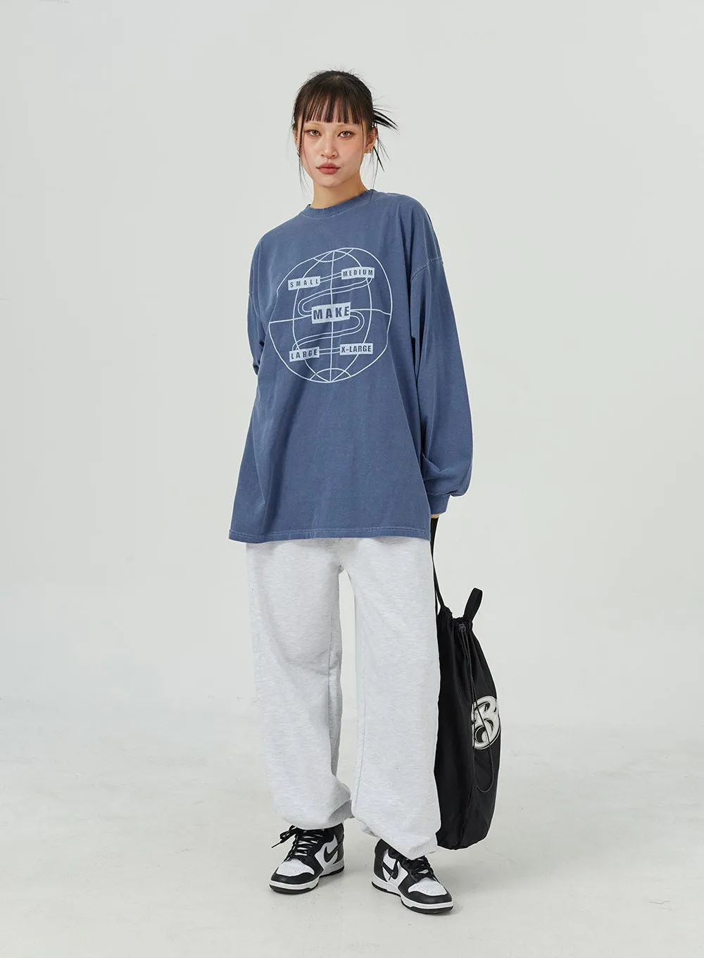 Basic Oversized Jogger Pants CM317