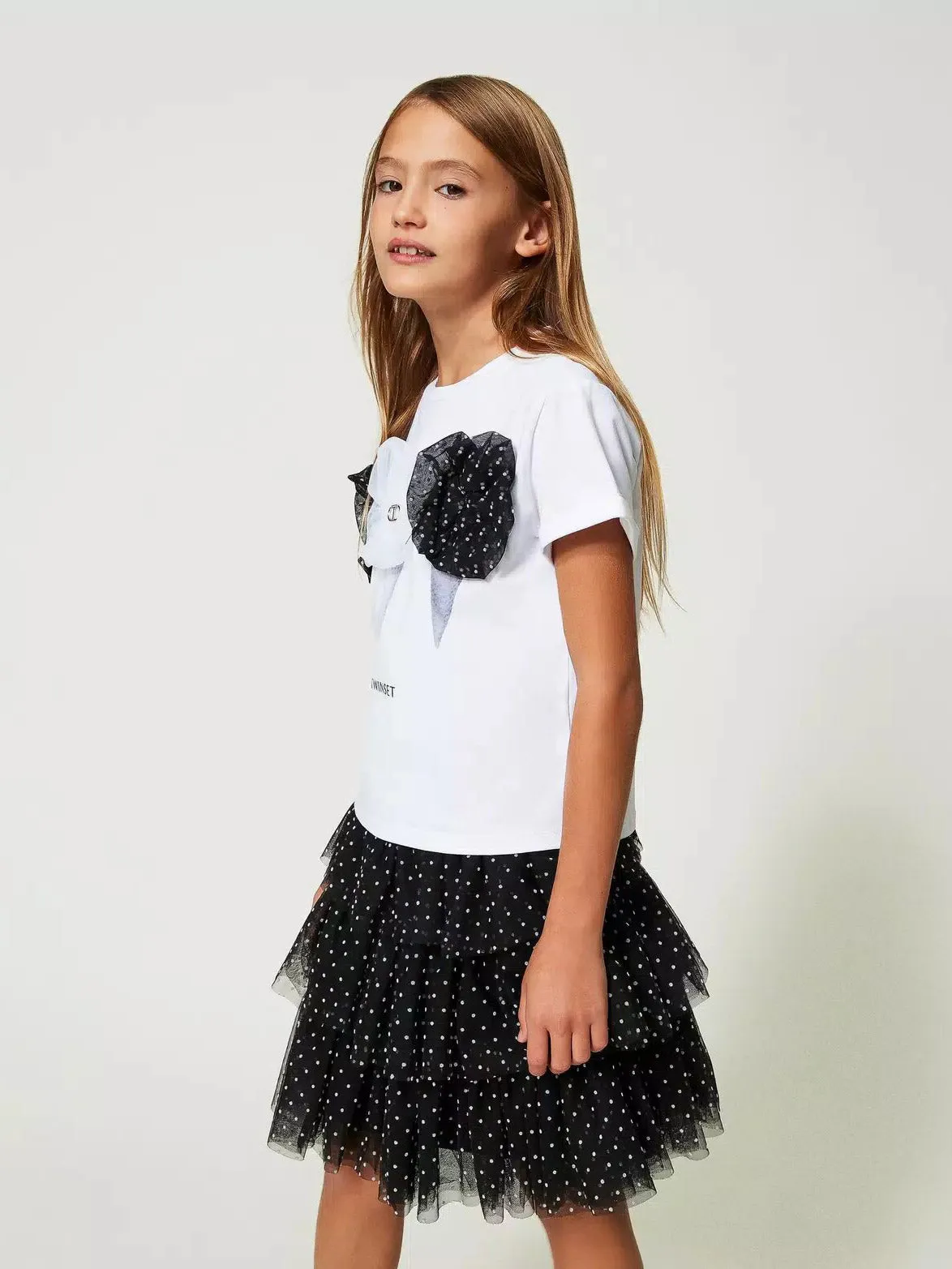 Cotton jersey T-shirt with print