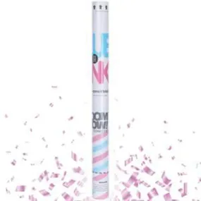 Gender Reveal PINK Confetti Cannon 24in
