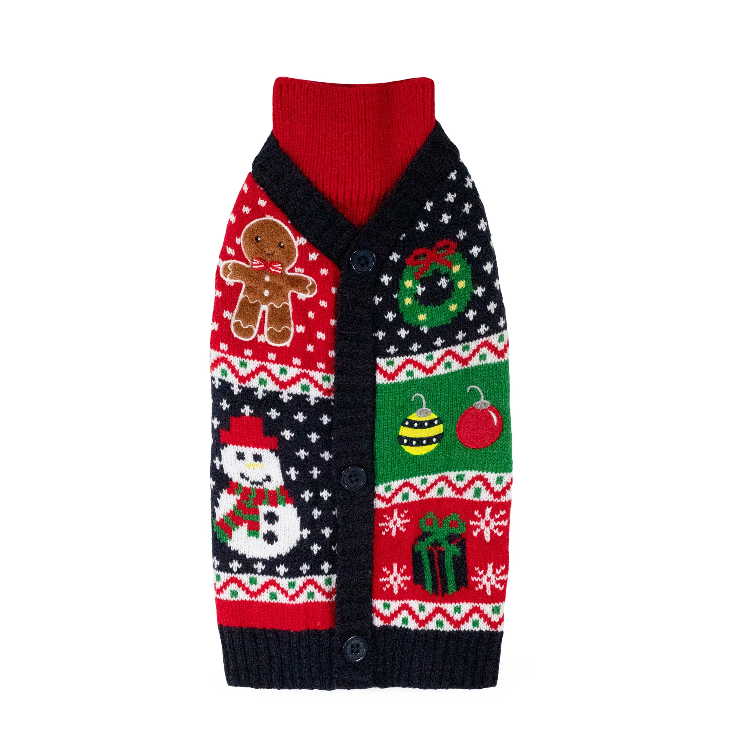 Gingerbread Jumper Christmas Eve Gift Pack | Festive Dog Box by Cupid & Comet