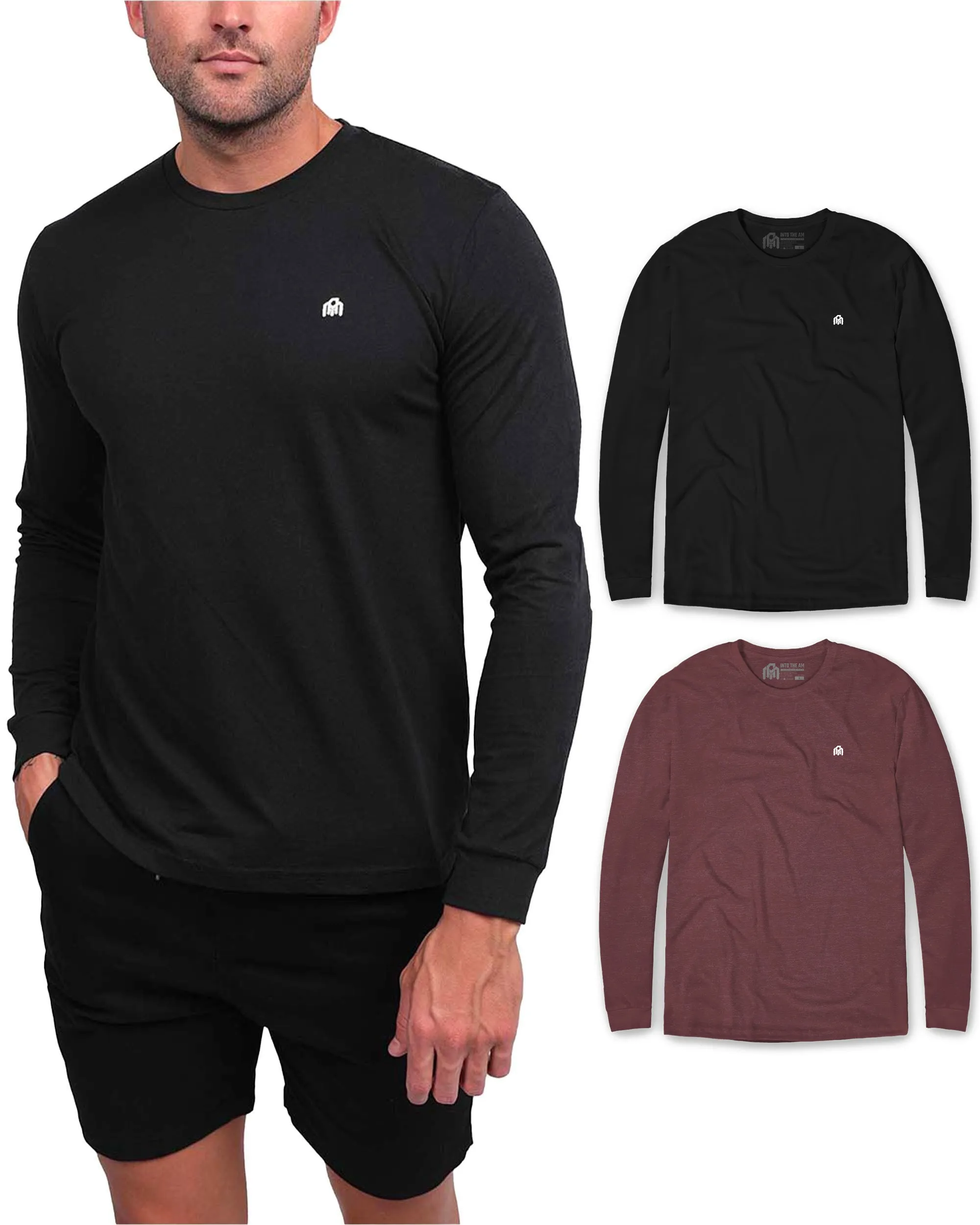 Long Sleeve Tee 2-Pack - Non-Branded