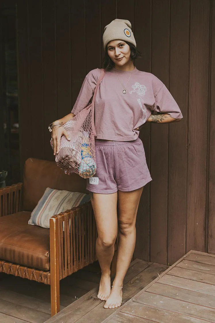 Oversized Cropped Tee - 1981