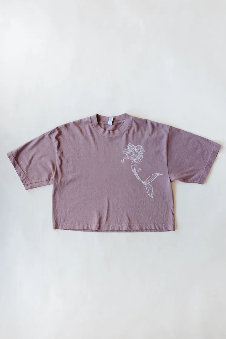Oversized Cropped Tee - 1981
