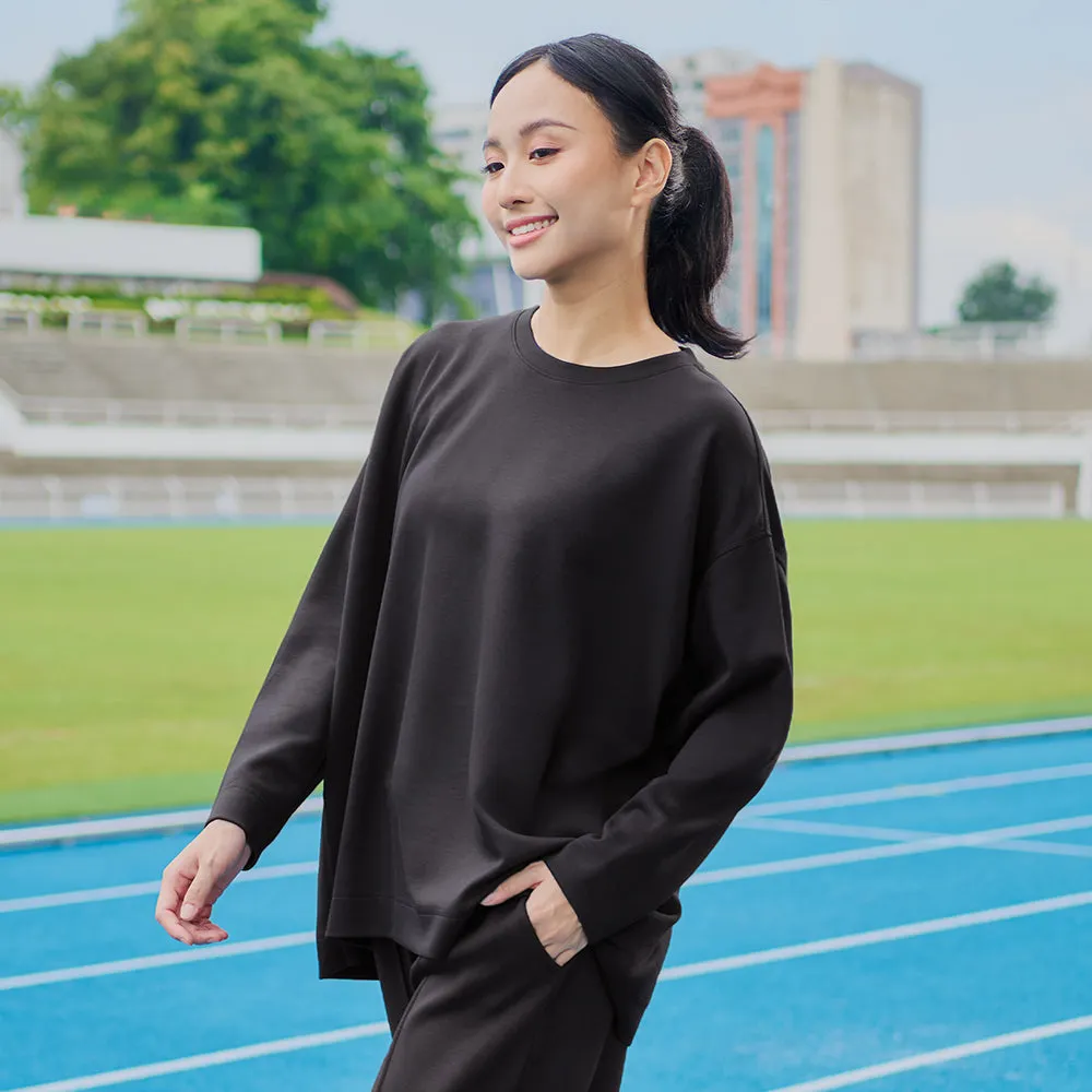 Oversized Sweatshirt - Black