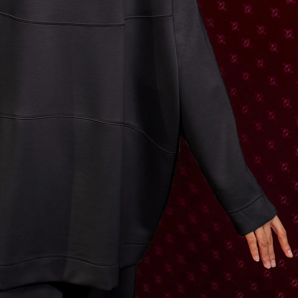 Oversized Sweatshirt - Black