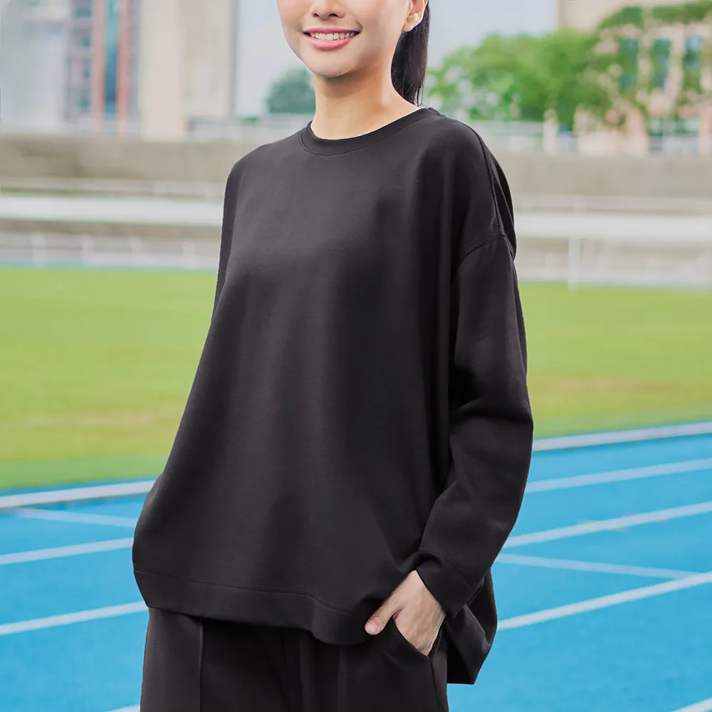 Oversized Sweatshirt - Black