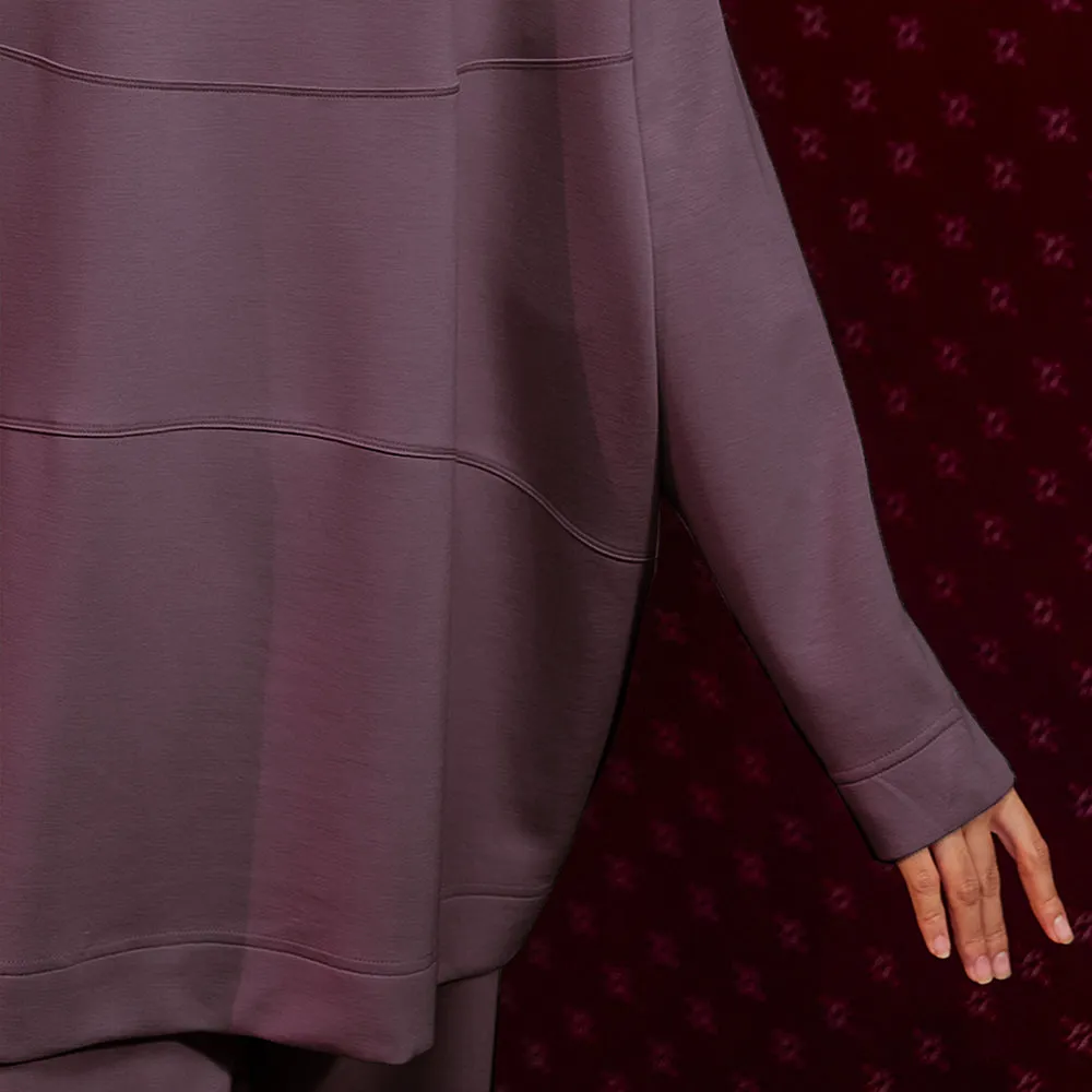 Oversized Sweatshirt - Plum