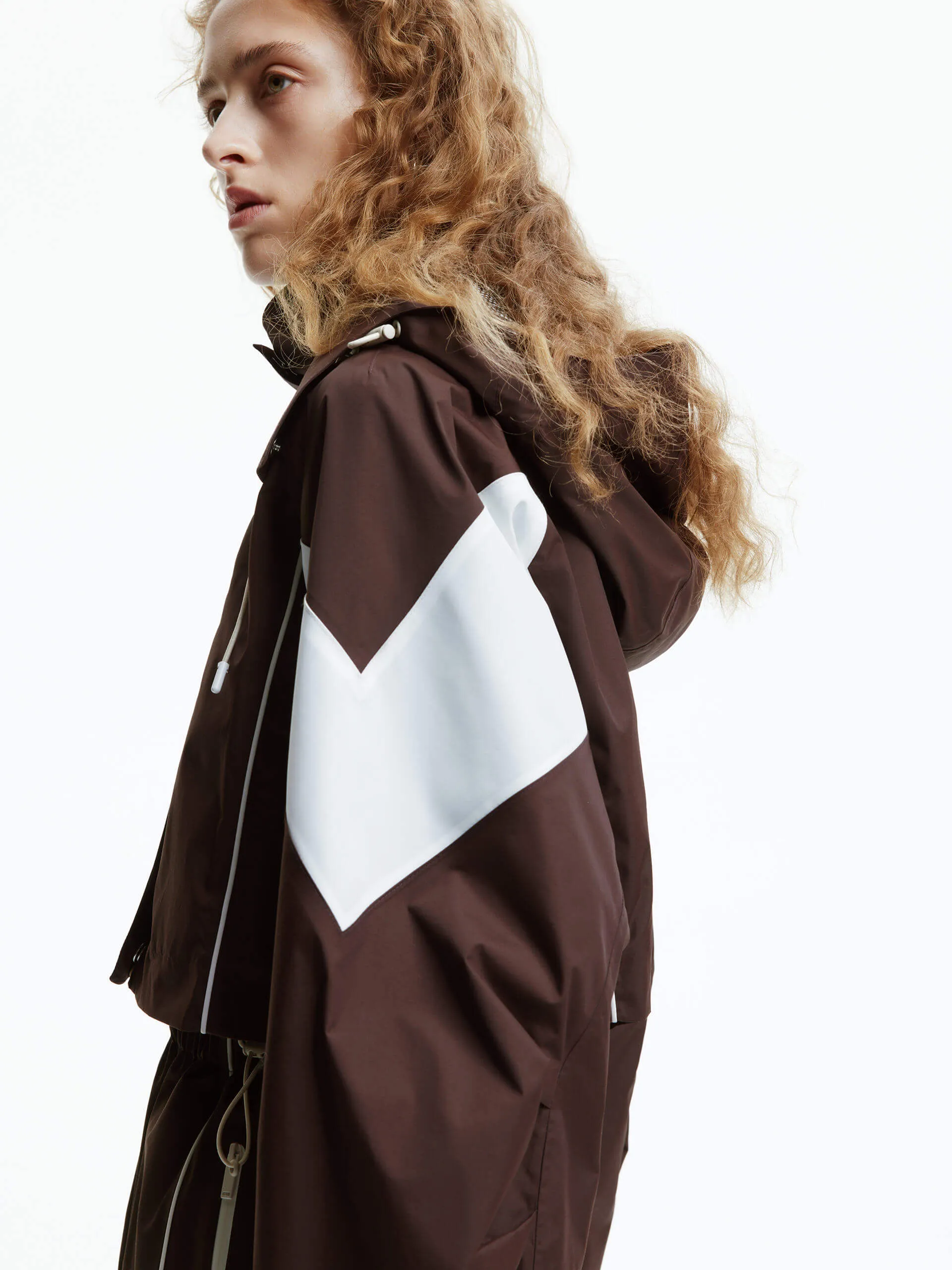Short Cut Hood Jacket