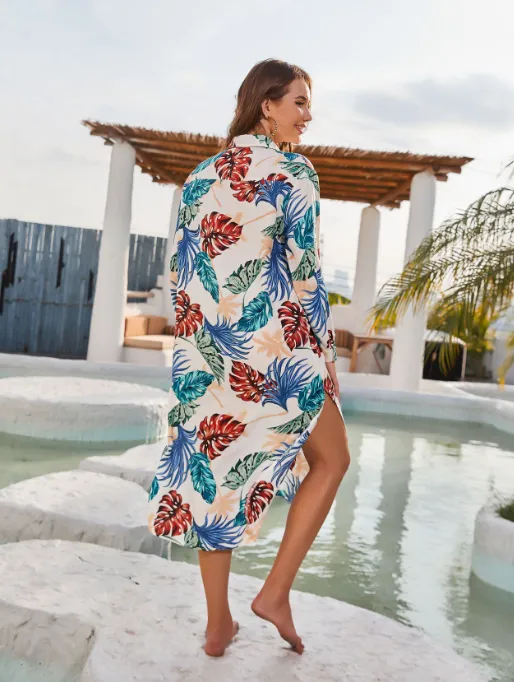 TastyHottie - Trendy Cold  Floral Striped Dress
