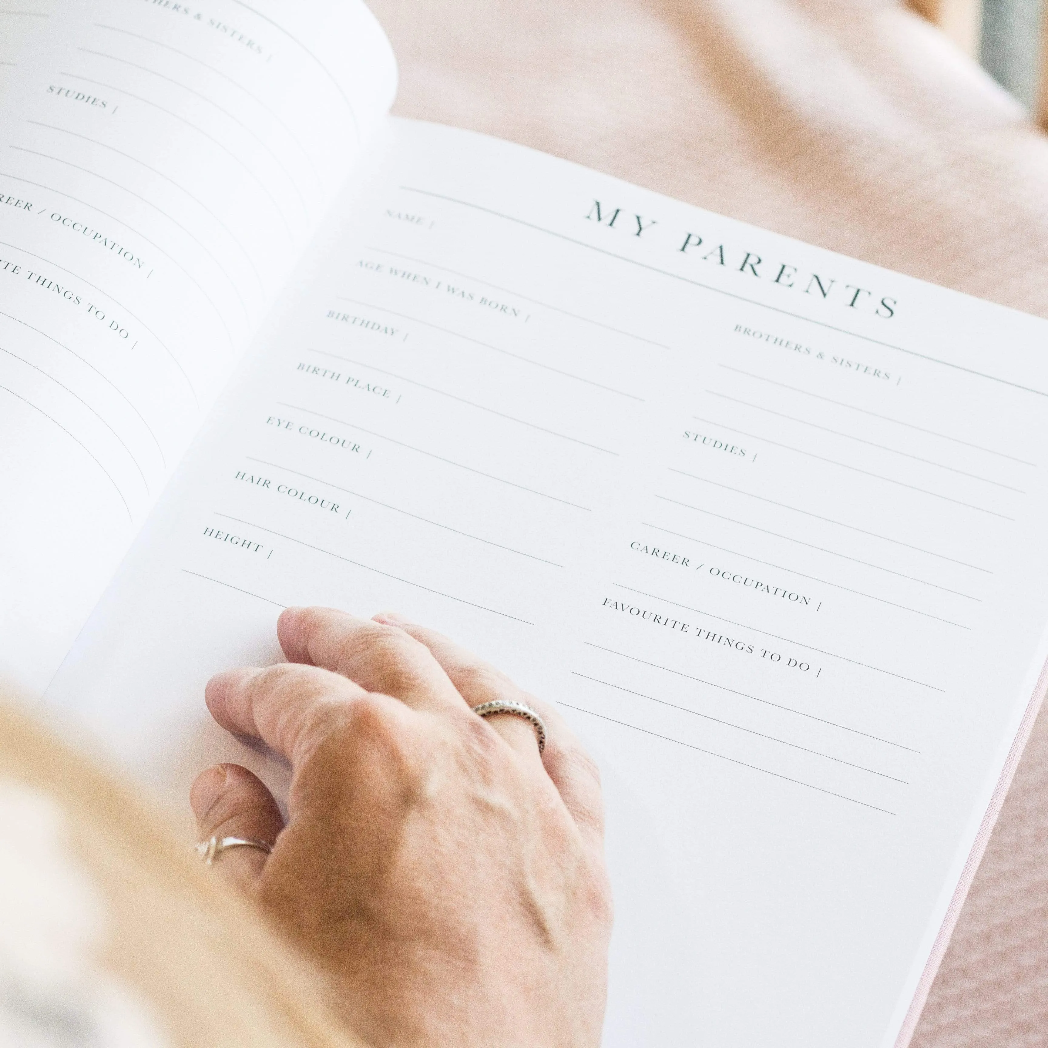 Write to Me Baby Journal -Birth to Five Years - Pink